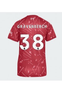 Liverpool Ryan Gravenberch #38 Fotballdrakt Hjemme Klær Dame 2026-27 Korte ermer